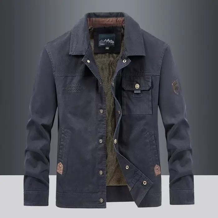 Nouvelle veste de haute qualité 2026 - Manteau décontracté polyvalent pour homme style printemps-automne