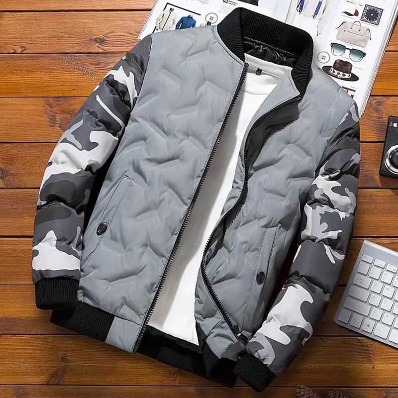 Blouson aviateur Solomon pour hommes, coupe-vent optique, parkas militaires pour hommes chauds, vête