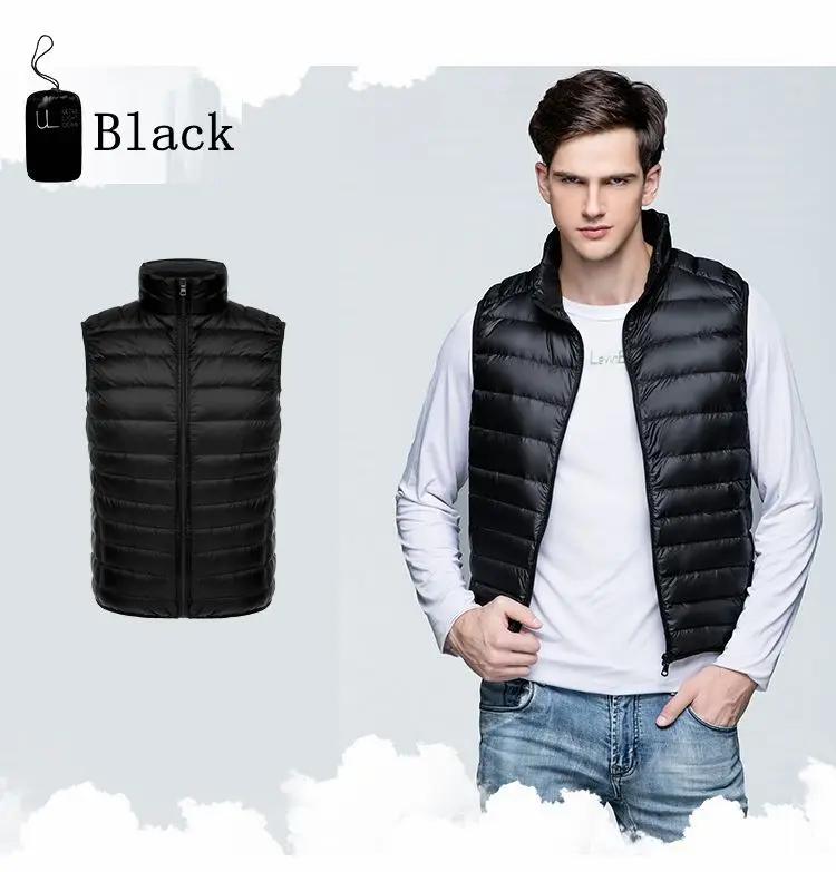 NewBang – gilet chaud sans manches pour homme, gilet Ultra léger, résistant, imperméable, hiver