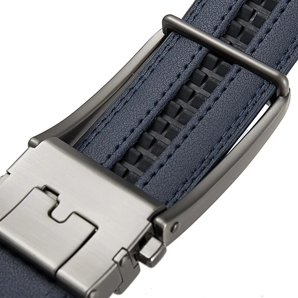 Ceintures clic pour hommes marque de luxe concepteur de mode boucle automatique en cuir véritable ho