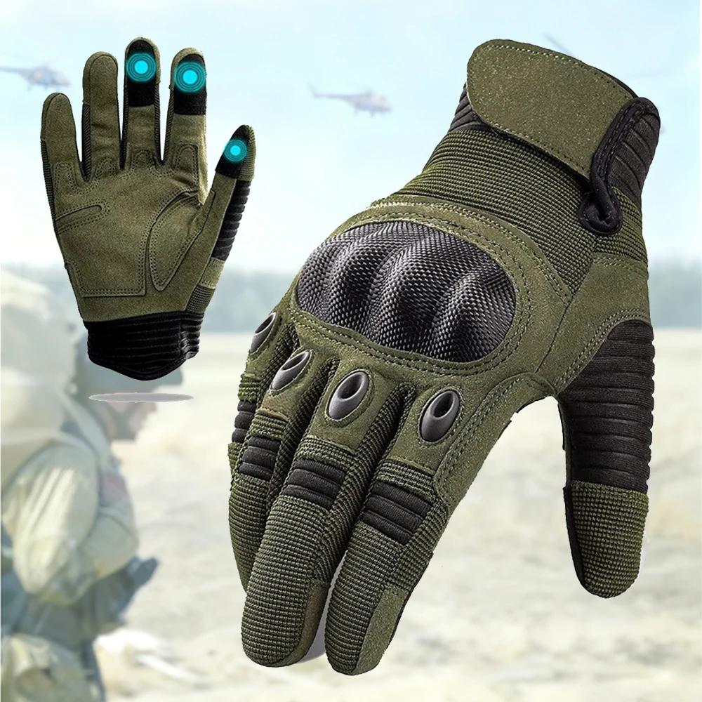 Gants tactiques pour écran tactile pour hommes, pour le cyclisme en plein air, la randonnée, le camp