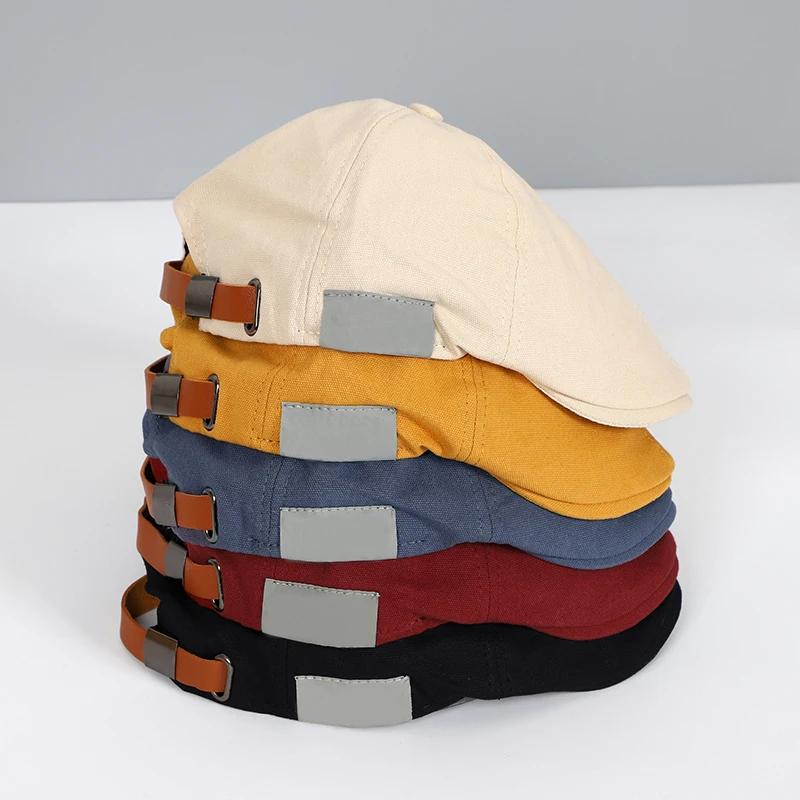 Casquettes en coton Peaky Blinders pour hommes, bérets de Style occidental britannique, casquette de