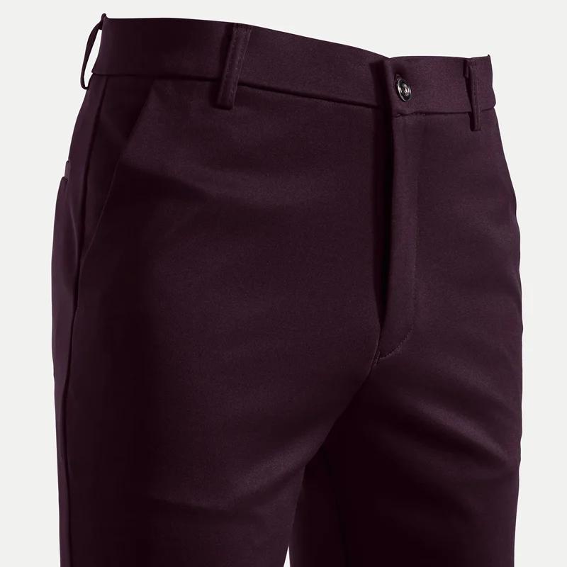 29-42 hommes été mince mode affaires costume décontracté pantalon pantalons longs hommes élastique m