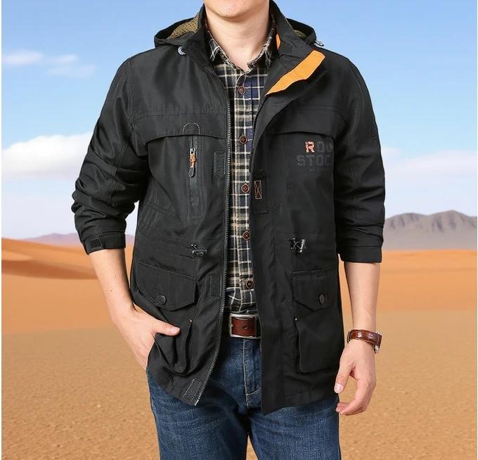 Veste militaire coupe-vent et imperméable pour printemps et automne, randonnée en plein air, légère
