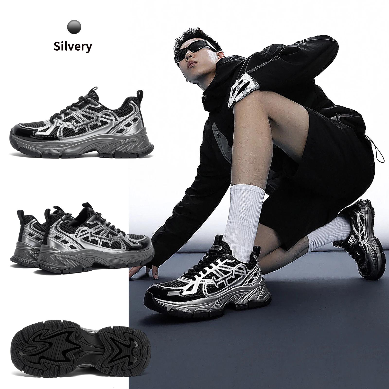 Chaussures décontractées pour hommes été nouvelles chaussures vulcanisées d'extérieur en maille resp