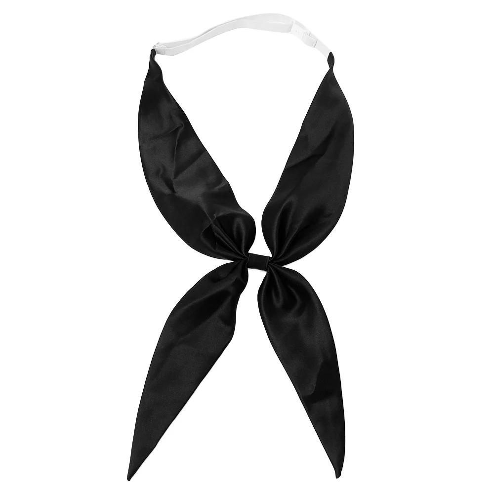 Nouvelle cravate en satin style marin, accessoire de costume, nœud papillon JK, cravate à ruban, pou