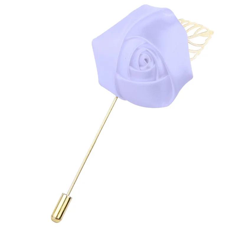 Boutonnières pour hommes pour mariage marié Corsage Roses fleur hommes boutonnière broche accessoire
