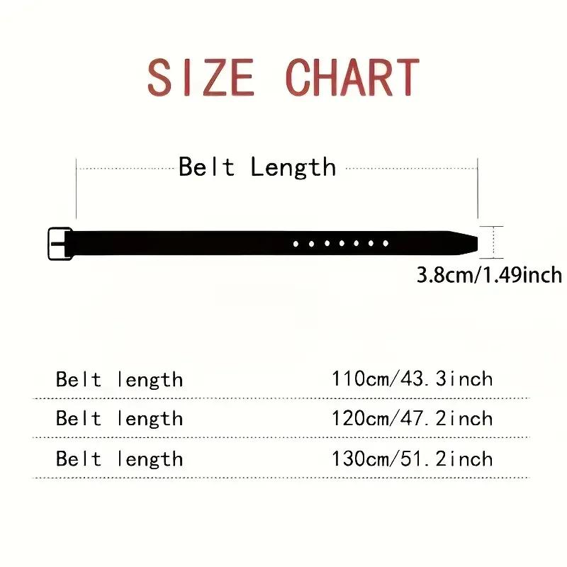 Ceinture en cuir PU pour hommes, de haute qualité, avec boucle ardillon en métal, pour loisirs et af