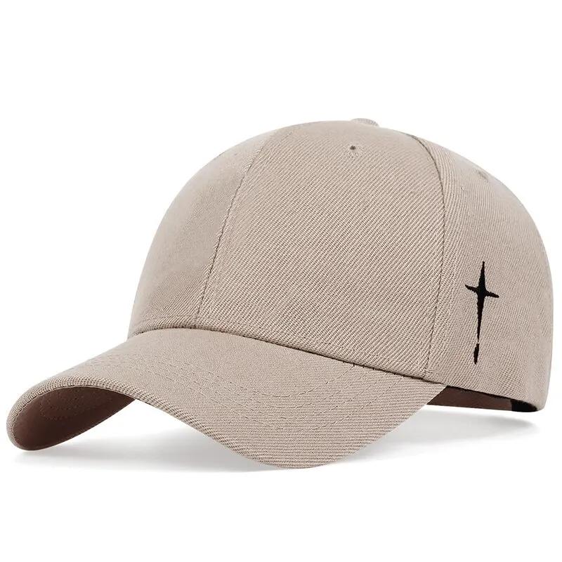 Casquettes de Baseball unisexes simples avec broderie de gouttes d'eau croisées, chapeau décontracté