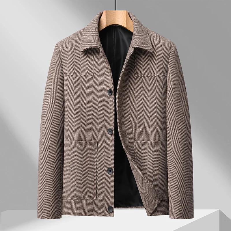 Nouvelle Veste Homme Printemps/Été 2026 - Anti-plis, Douce, Coupe Ajustée, Manteau de Mode Professio
