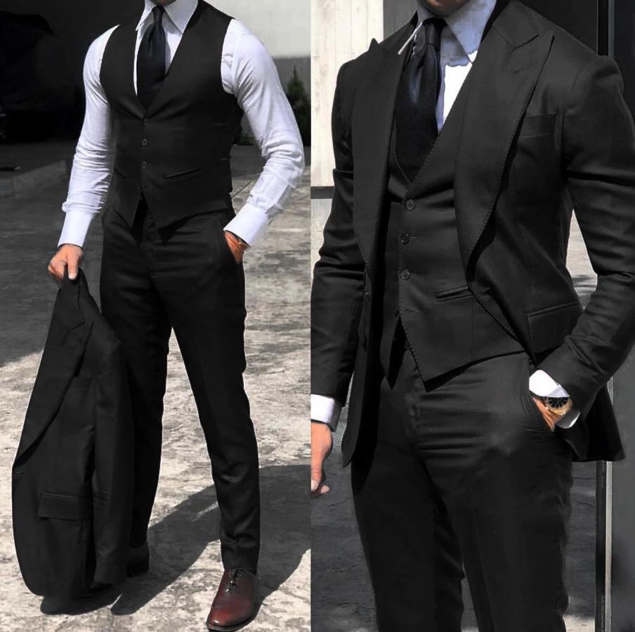 Costumes de smoking de mariage chic pour hommes