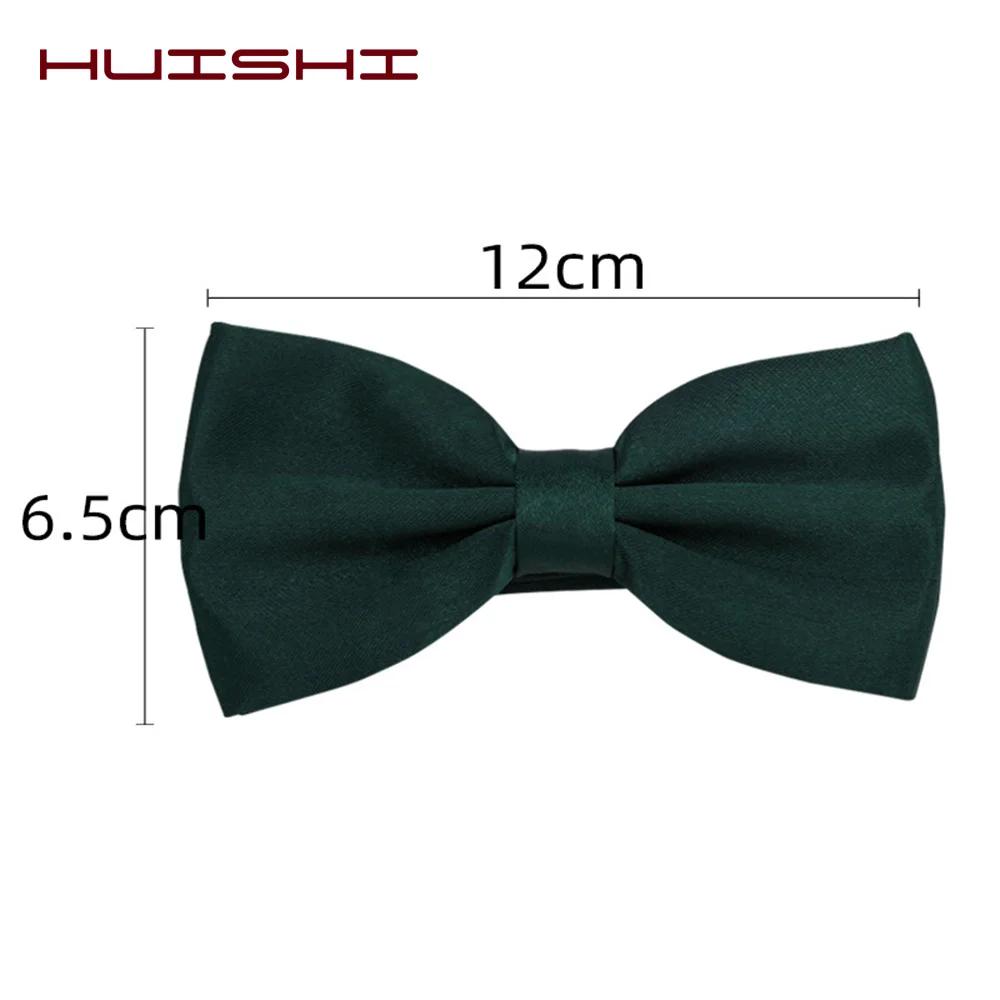 HUISUI 2024 nouveau costume 43 couleurs nœud papillon cadeau de mariage solide fête classique