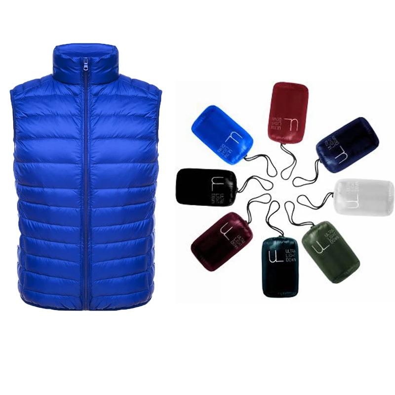 Gilet chaud sans manches pour homme