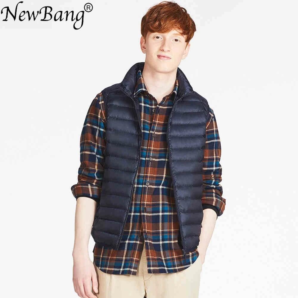Gilet chaud sans manches pour homme