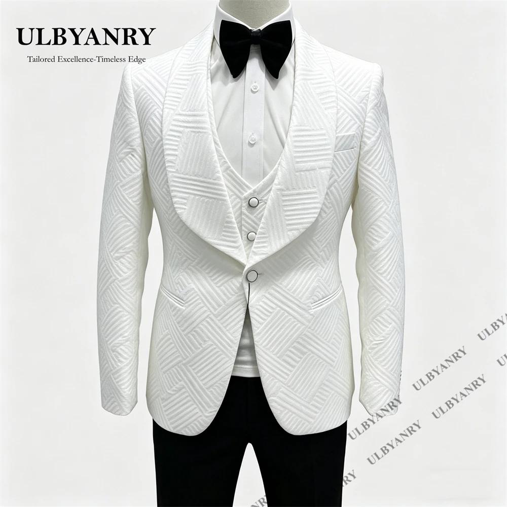 EXPÉDITION IMMÉDIATE - Costume de marié 4 pièces pour mariage