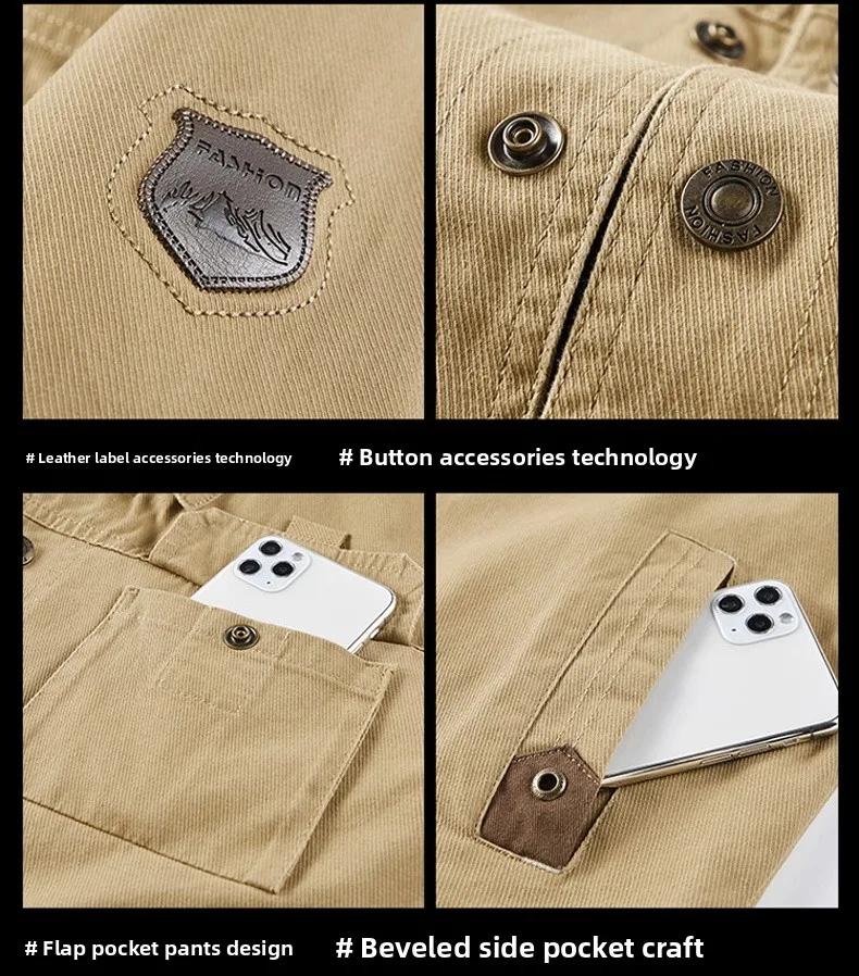 Veste à revers de style printemps et automne pour hommes