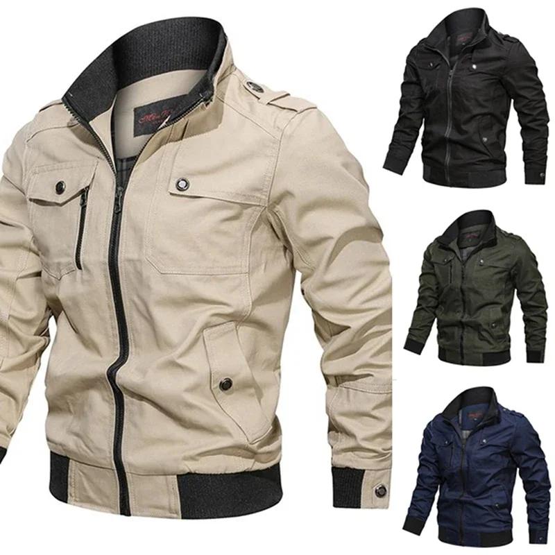 Bomber veste hommes mode décontracté coupe-vent