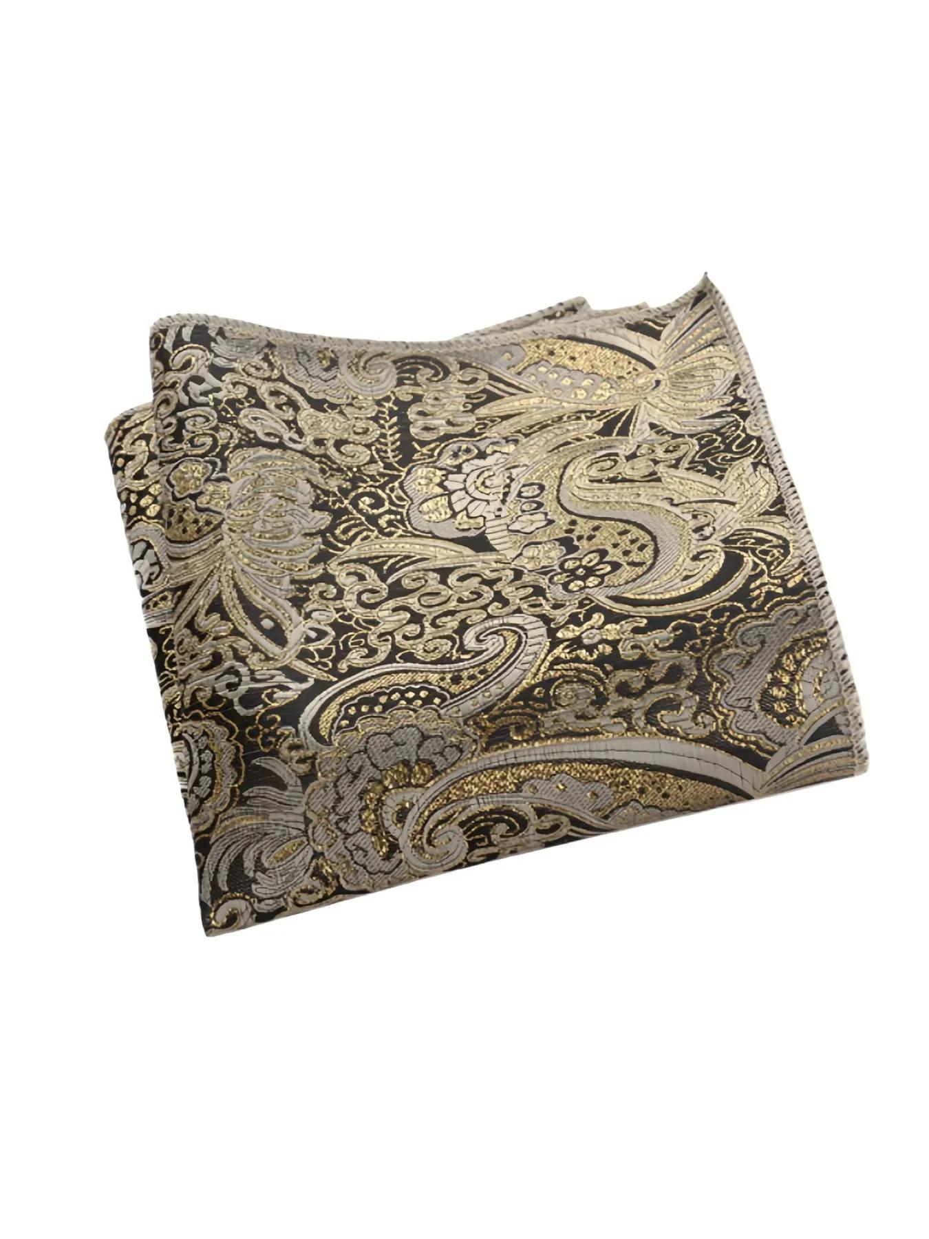 1 Mouchoir de poche pour homme, motif rétro britannique, pour costume