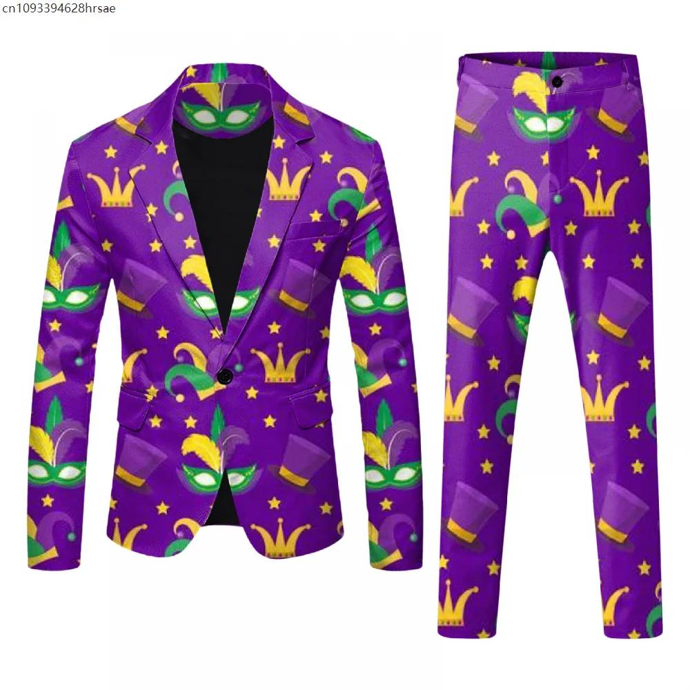 Hommes costume manteau un bouton cranté revers