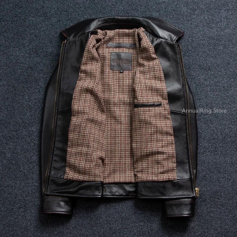 Veste en cuir d'outillage des années 1930 pour hommes