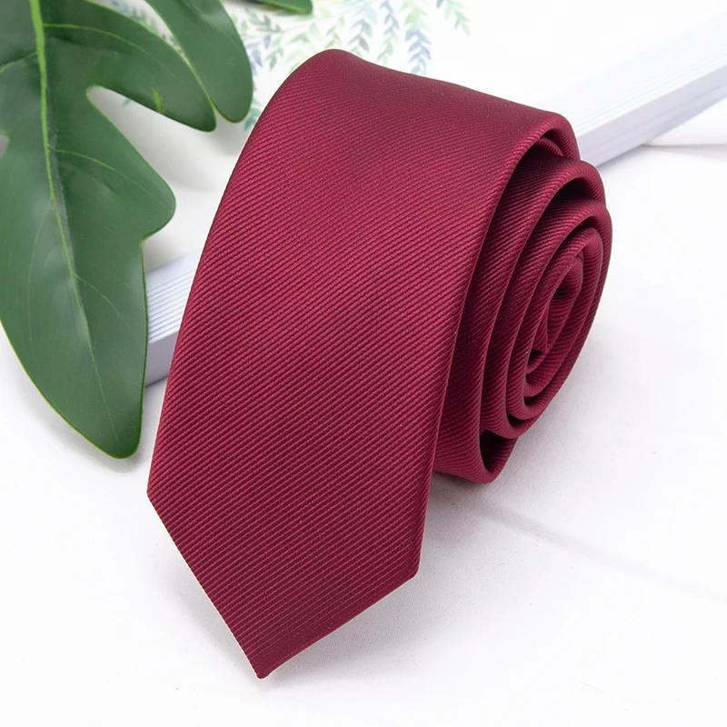 Cravate fine en Jacquard pour hommes d'affaires