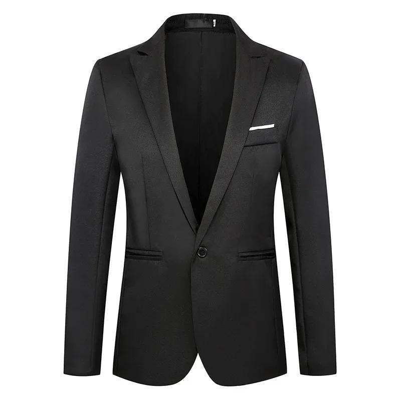 Veste de costume d'affaires décontractée pour hommes