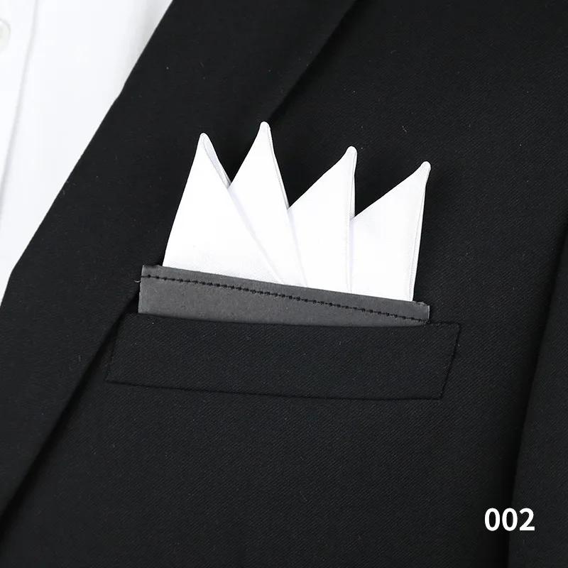 Pochette de costume unie pour homme
