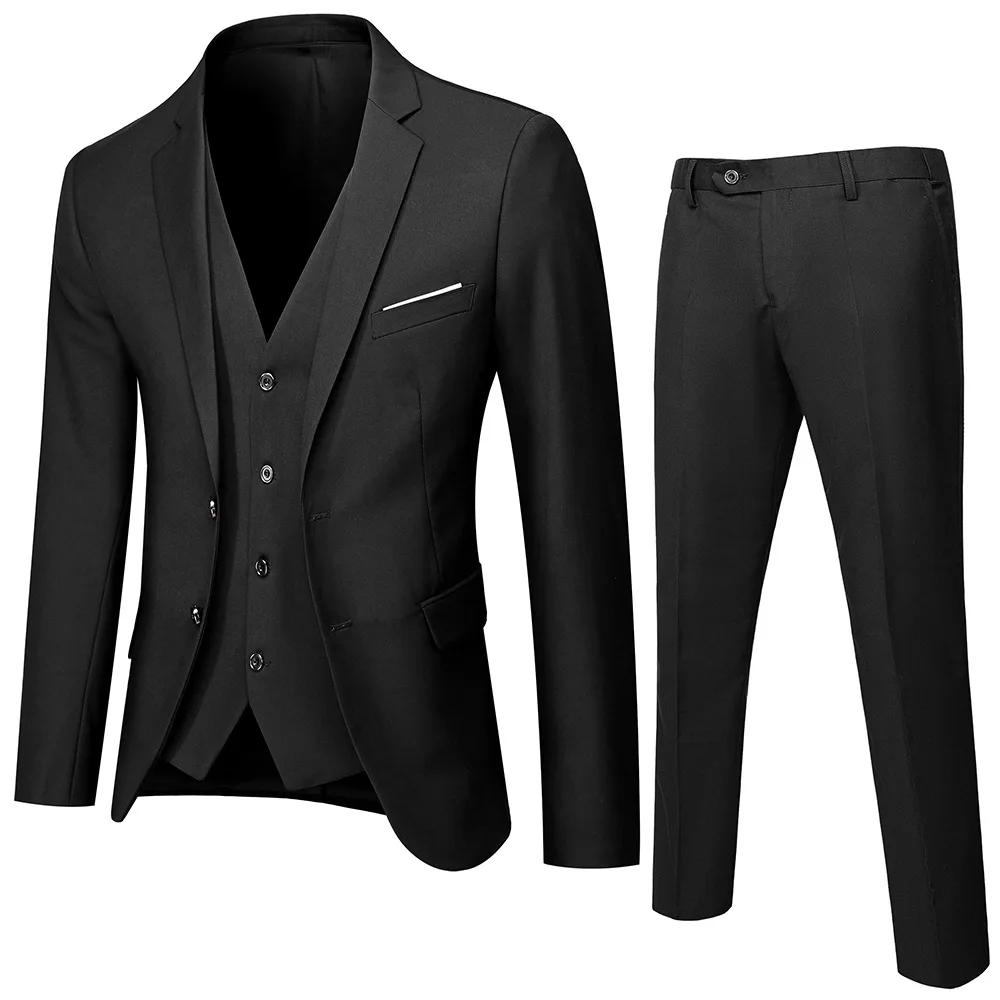 Ensemble de costume de mariage décontracté pour hommes