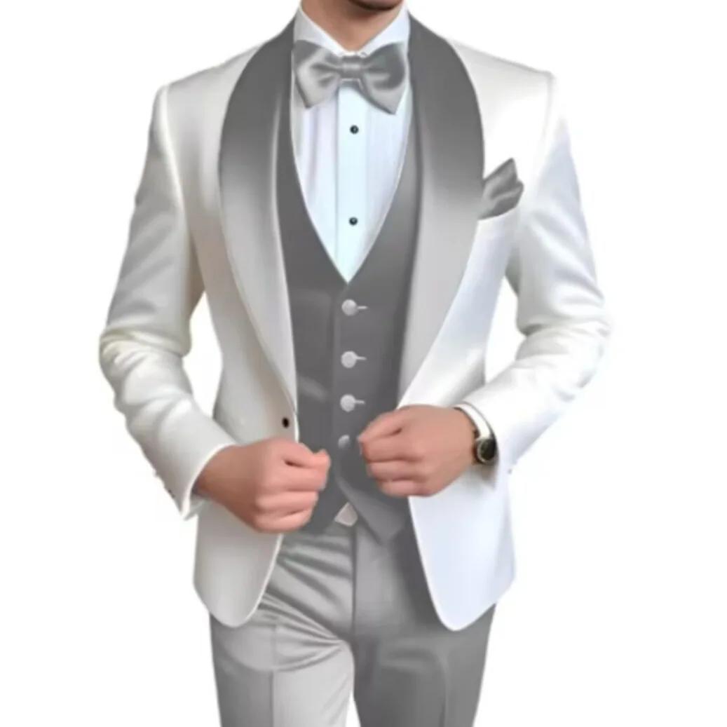 Nouvel ensemble de costume trois pièces pour homme