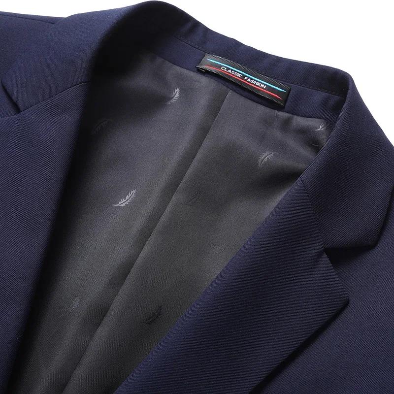 Nouvelle Arrivée 2026 – Blazer Homme Bleu Marine Uni et Noir