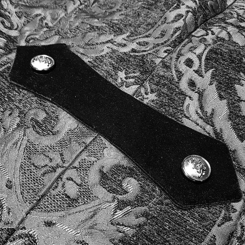 Tuxedo élégant en Jacquard doré pour hommes