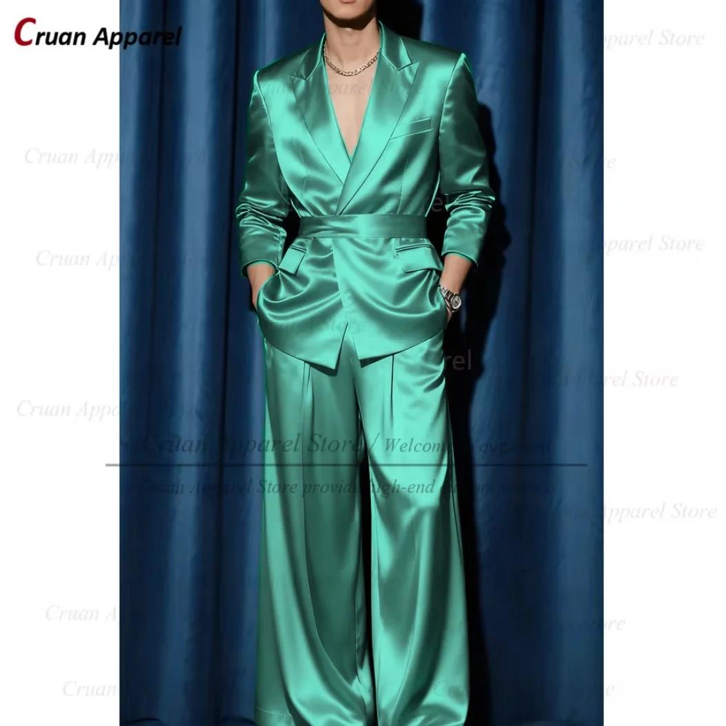 Ensemble de costume de fête de bal de luxe pour hommes