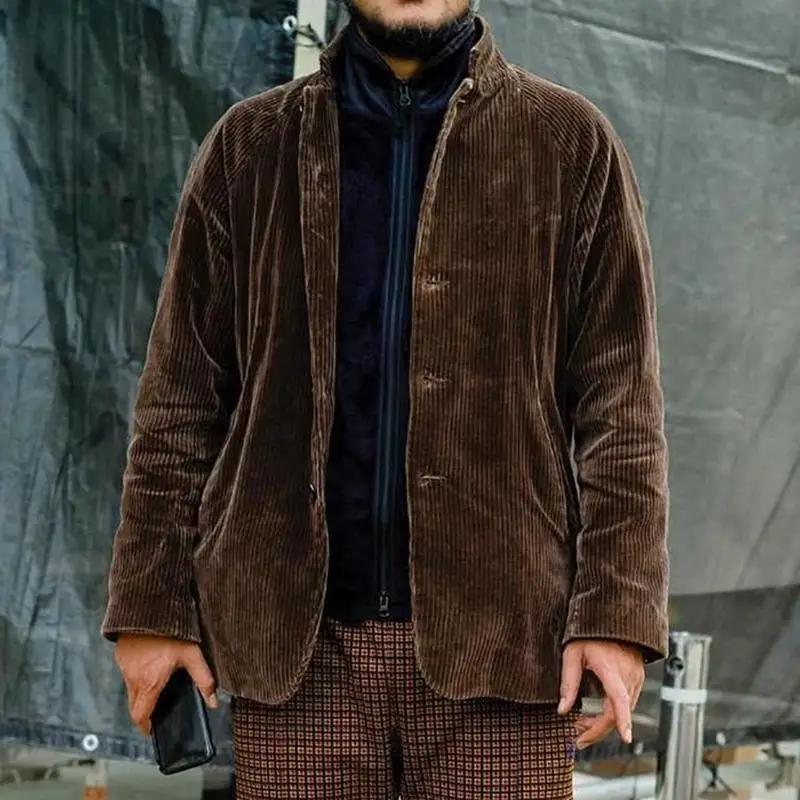 Vestes en velours côtelé pour hommes