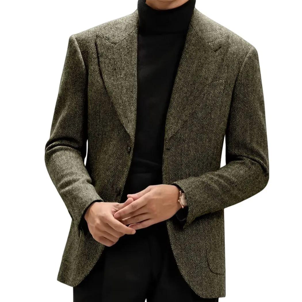 Veste de costume italienne classique pour hommes