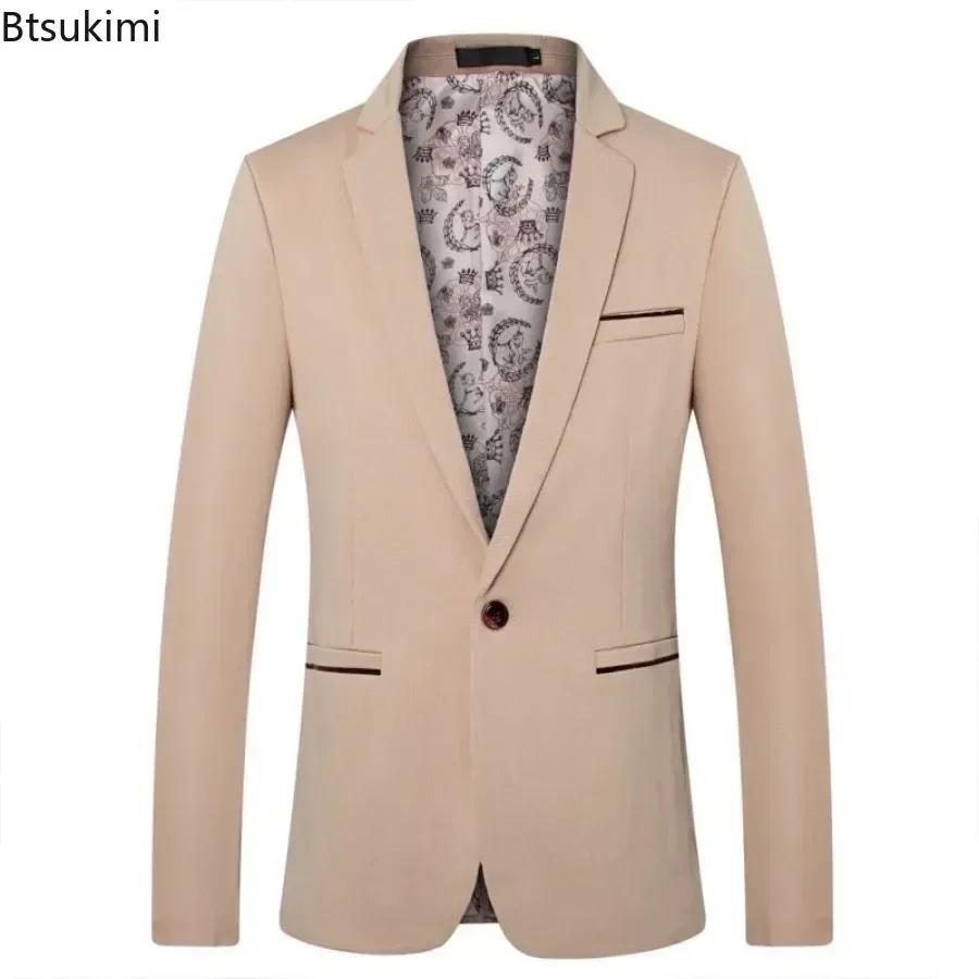 Nouveaux hommes vestes de costume Style coréen mariage mode