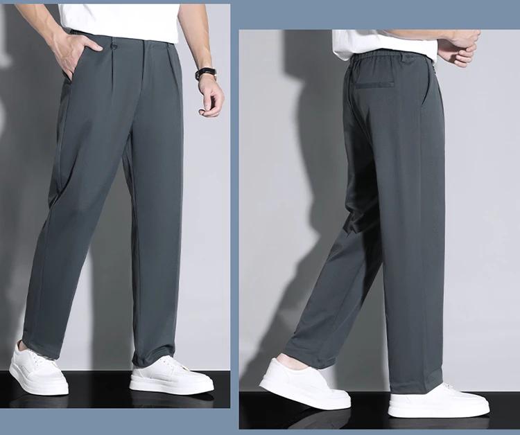Pantalon de Costume Blanc pour Homme – Style Classique Décontracté