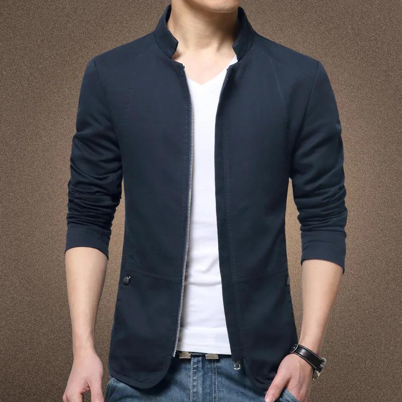 Blazer d'affaires hommes vestes décontracté mode