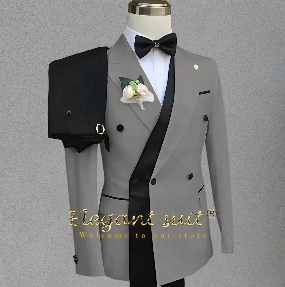 Costume élégant 2 pièces pour hommes