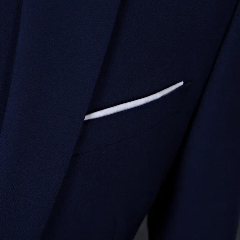 Slim Fit trois pièces hommes costume de mariage ensemble offre spéciale de la saison nouveau Style garçons d'honneur