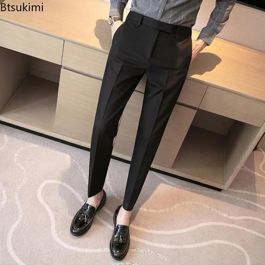 Nouveau pantalon de costume pour homme style britannique
