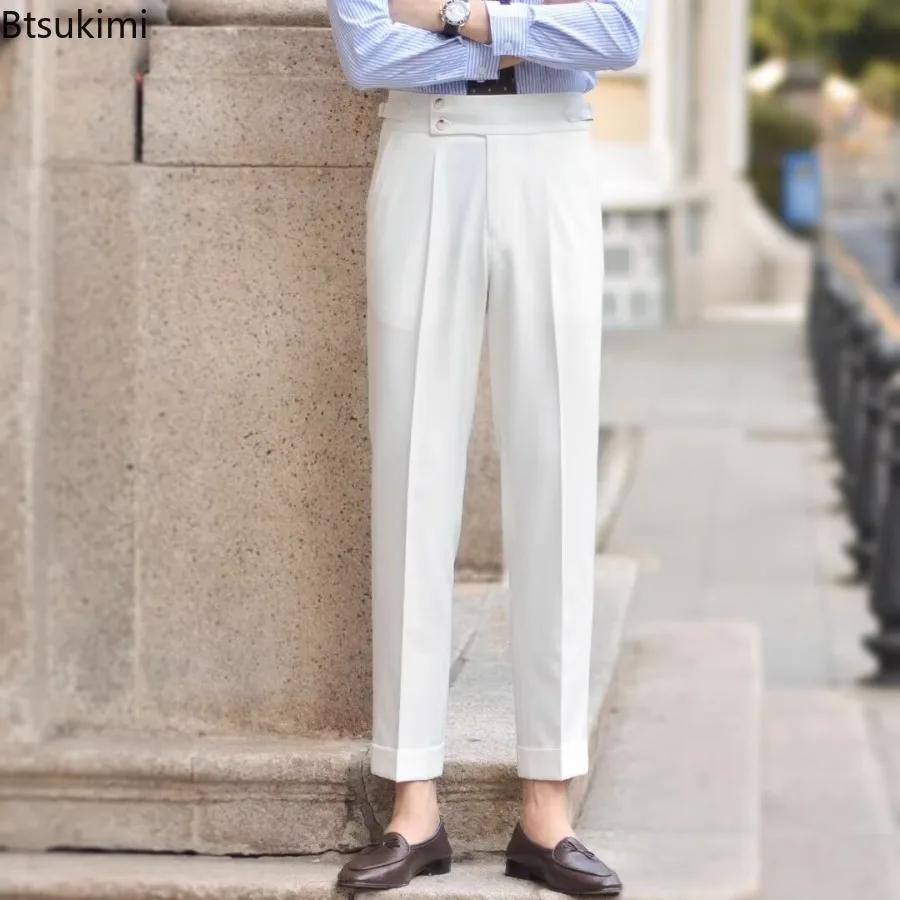 Nouveau Pantalon de Costume Classique pour Homme 2026