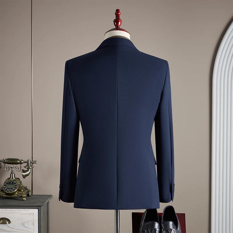 Ensemble de costume en laine haut de gamme pour homme