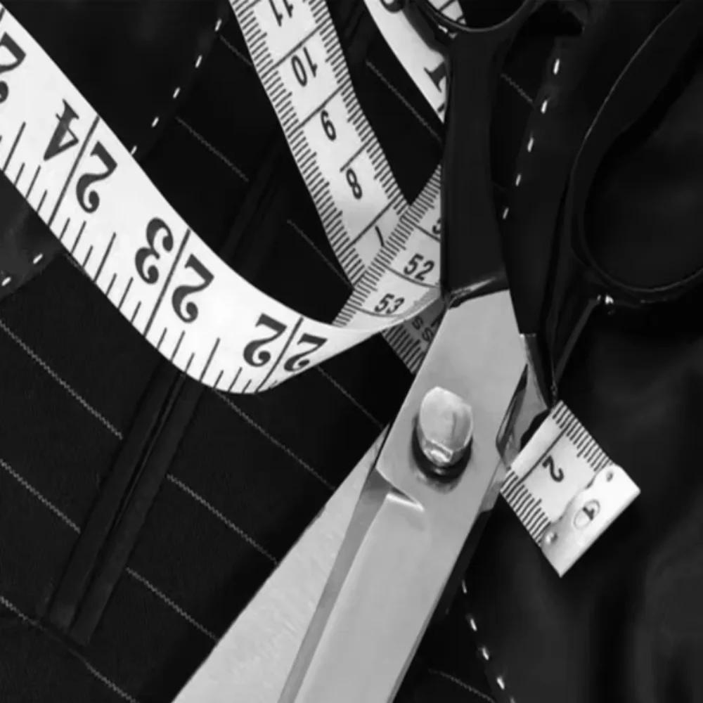 Veste noire croisée 1 pièce pour homme – Costume de marié