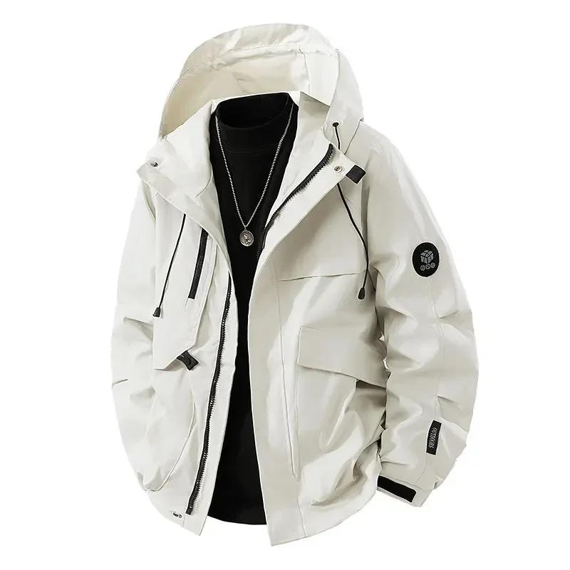 Nouvelle veste imperméable coupe-vent pour homme 2025