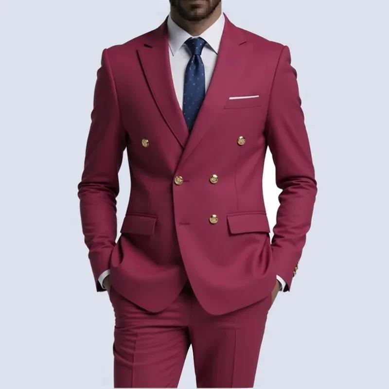 Costume de mariage décontracté pour homme