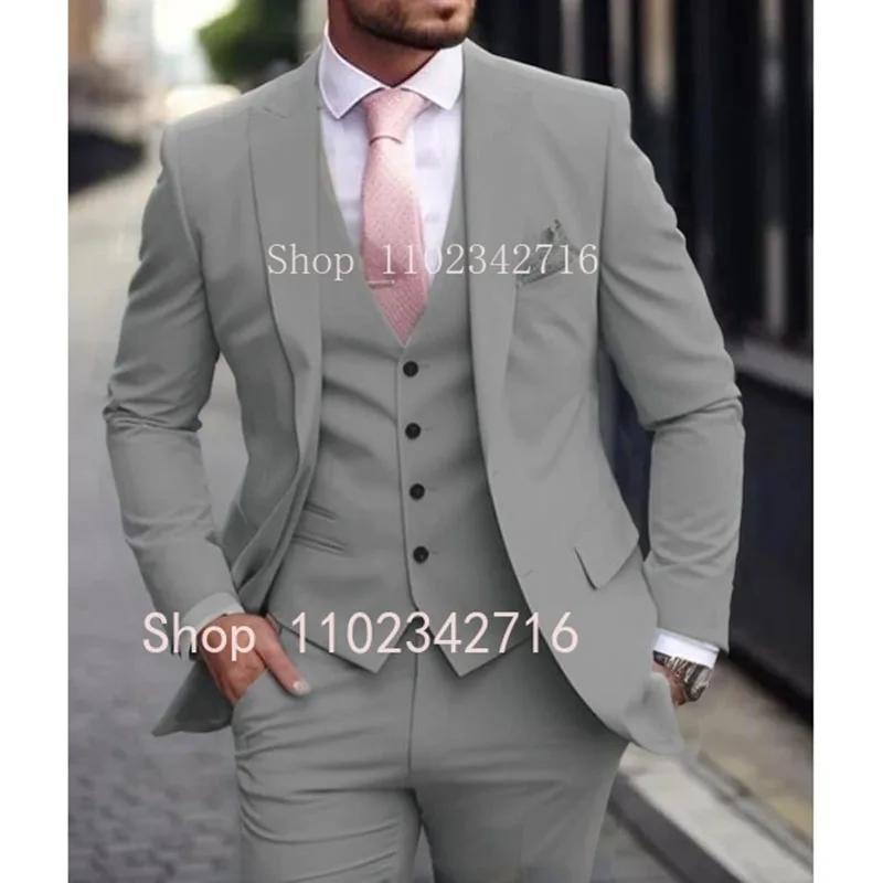 Costume de luxe rose pour hommes
