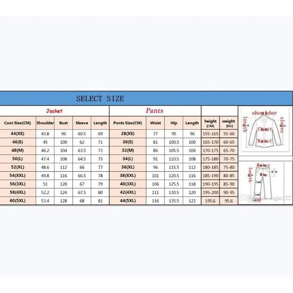 Costumes pour hommes à la mode, tenues personnalisées
