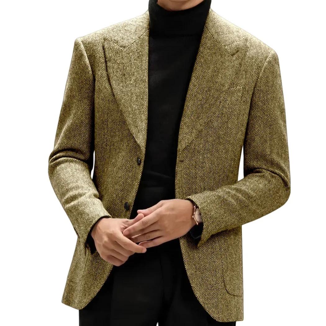 Veste de costume italienne classique pour hommes