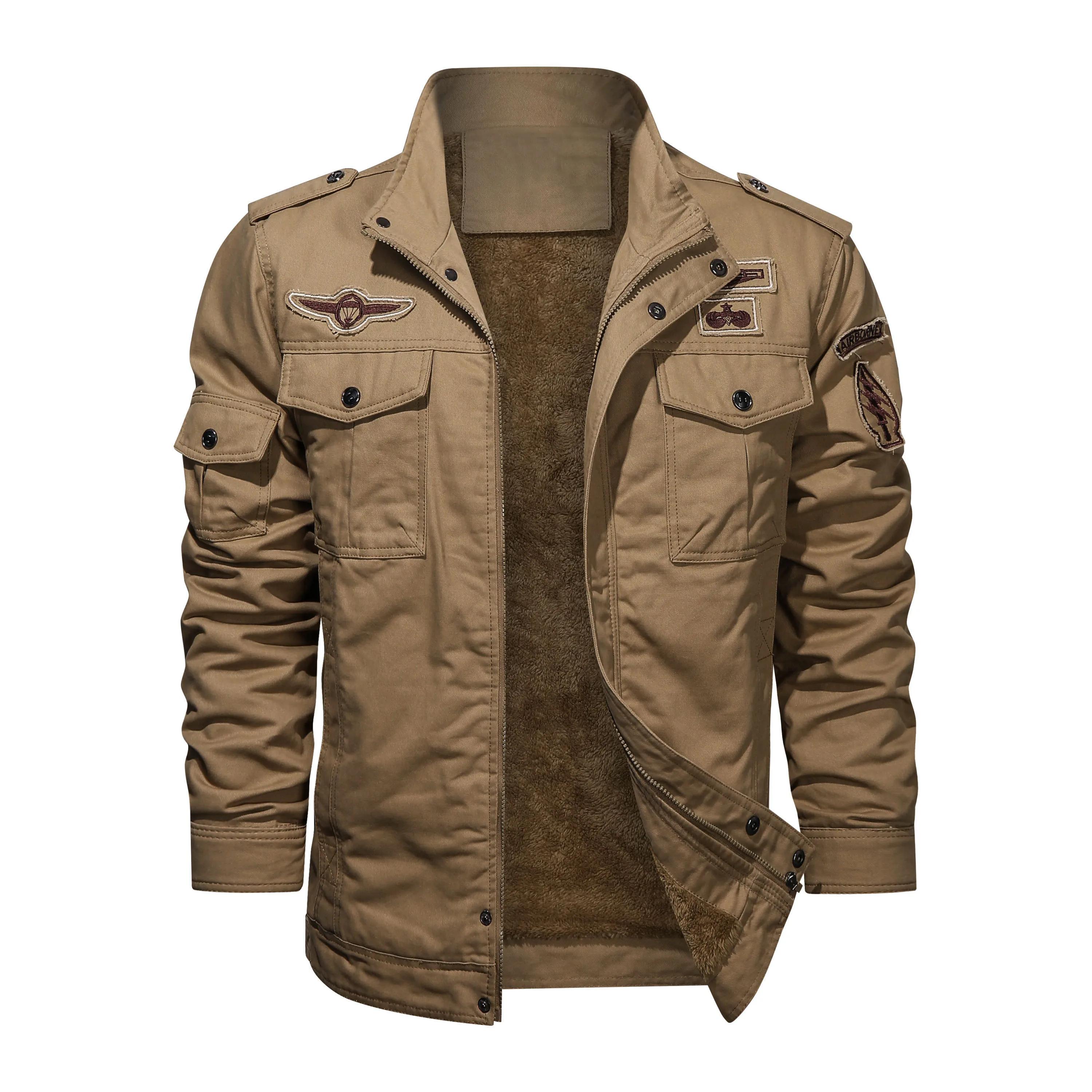 Blouson aviateur en coton pour homme