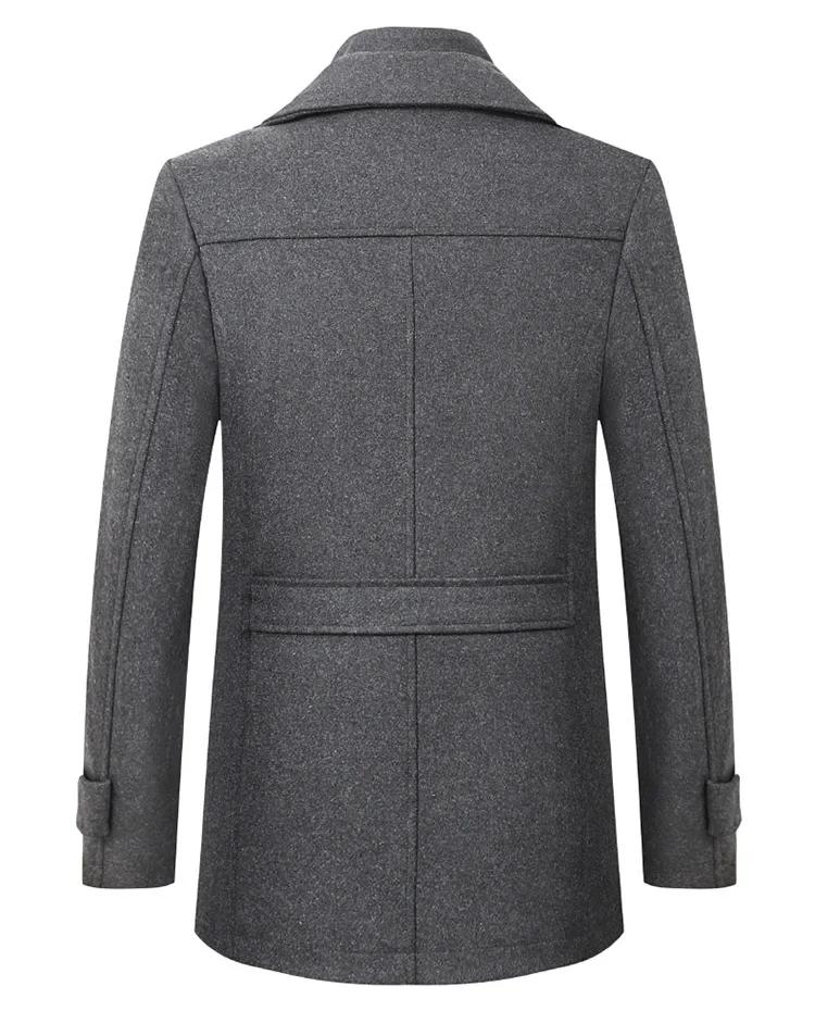 Veste d'hiver épaisse et chaude personnalisable pour hommes